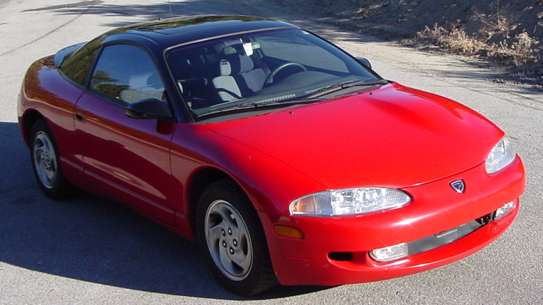 A red Eagle Talon