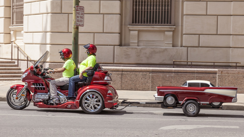 Motorcycle Pull Behind Trailer