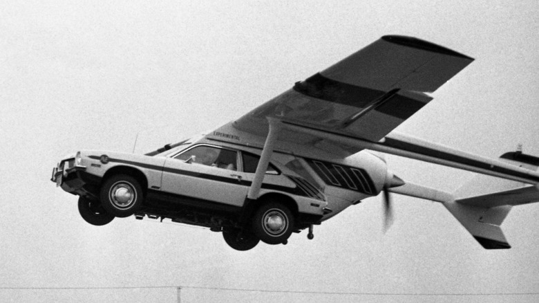 A modified Pinto takes to the skies