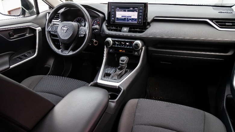 2018 RAV4 interior