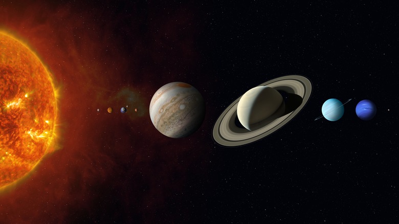 The solar system