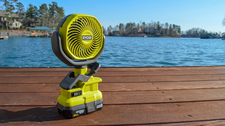 Ryobi clamp fan