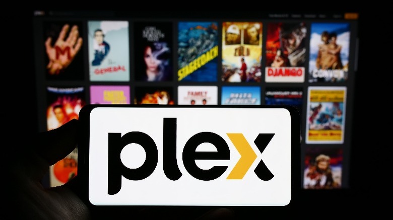 Plex app on a phone