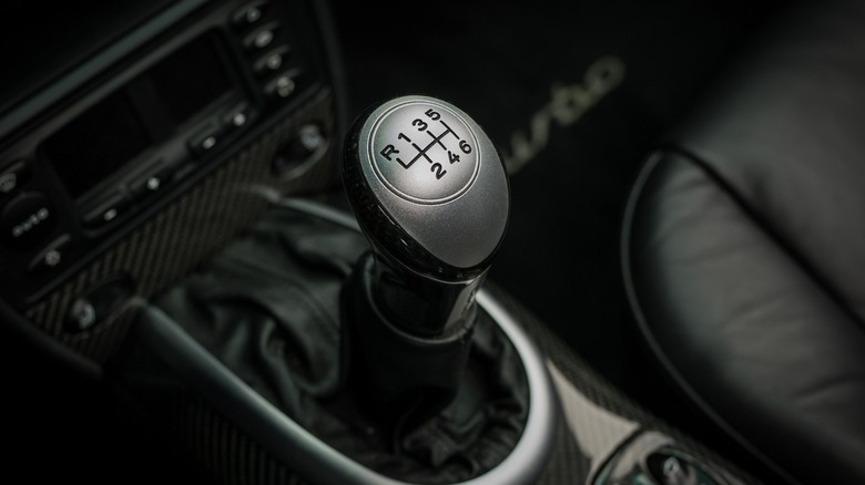 six speed stick shift