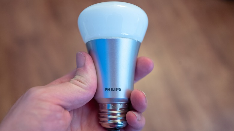 a smart light bulb