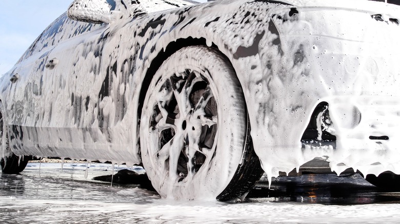 Car foam wash