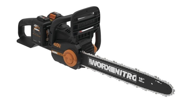 Worx Nitro 16-inch chainsaw