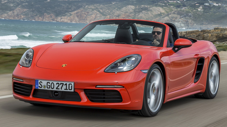 red 718 Boxster S