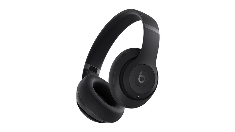 The Beats Studio Pro headphones in black