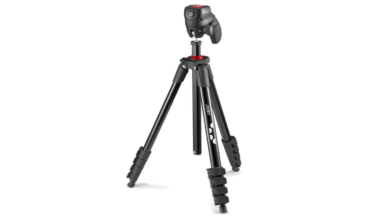 Tripod with white background