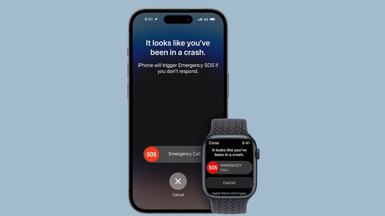 crash detection feature on iPhone and Apple Watch