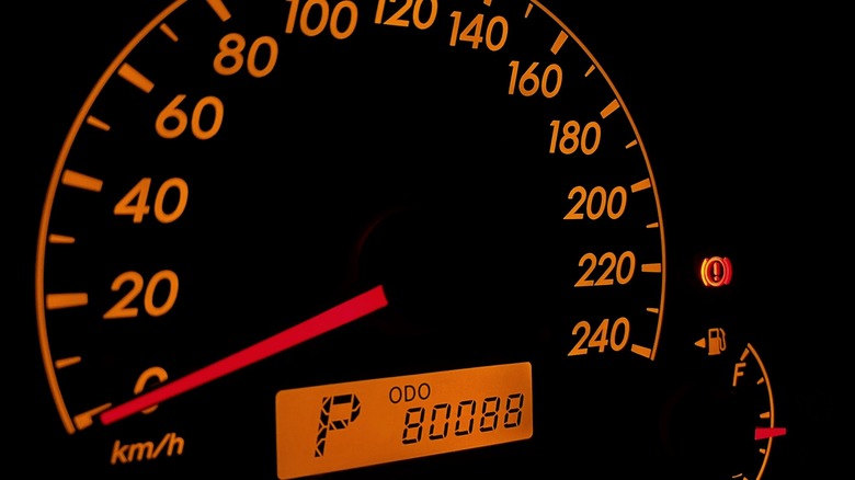 A modern odometer reading 80,088 miles