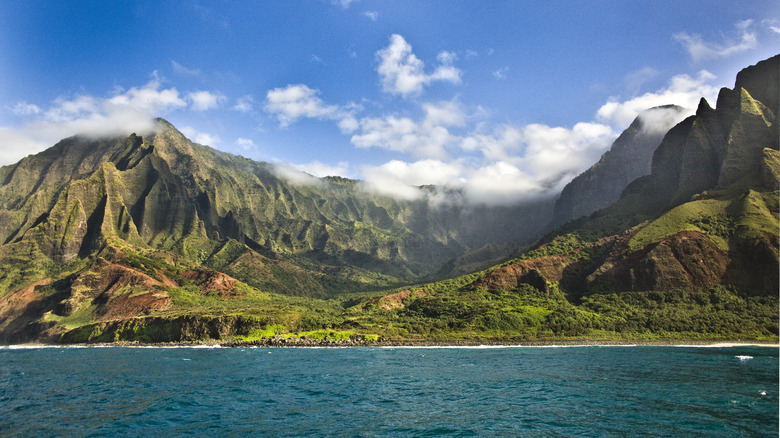 Coastline on Kauai, Hawaii