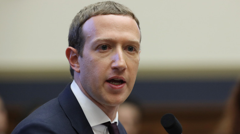 Mark Zuckerberg testifies before the House Financial Services Committee