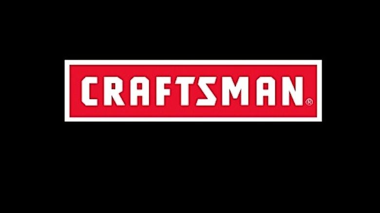 Craftsman logo in red, black, and white