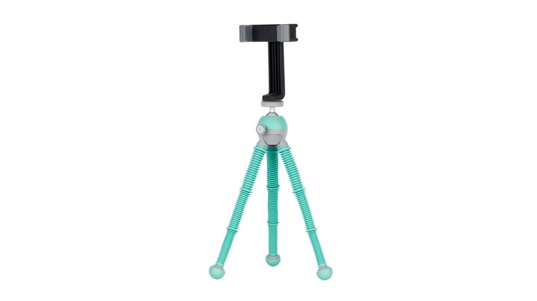 JOBY teal smartphone tripod