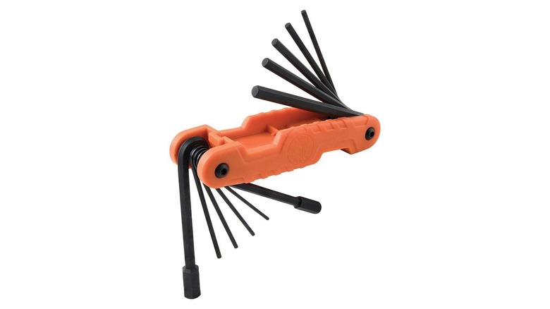 Klein Tools folding hex key tool