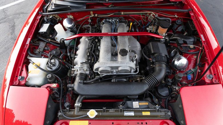 Miata engine up close