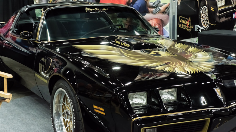 1977 Trans Am in garage