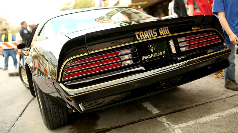 Black 1977 Pontiac Trans Am