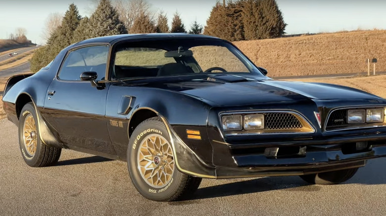 Black 1977 Y82 Trans Am