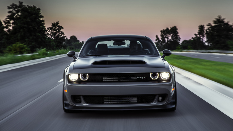 Dodge Challenger SRT Demon driving