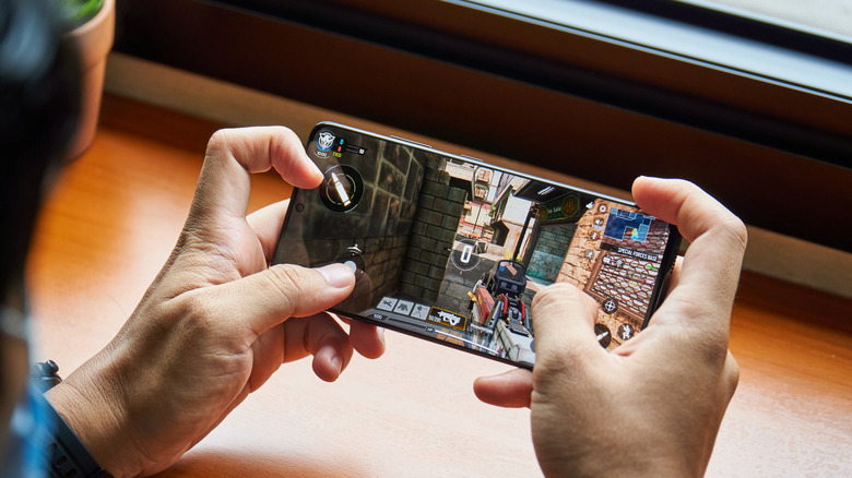 gaming on Android smartphone