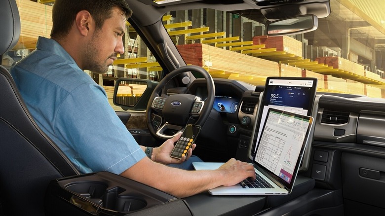 Ford F-150 Lightning interior