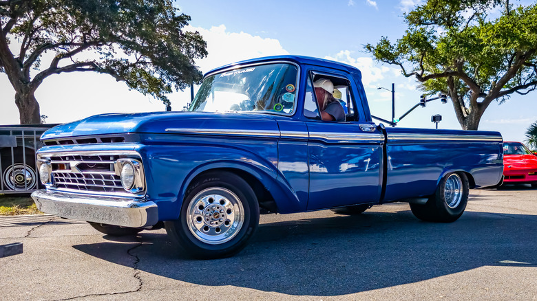 Vintage Ford F-Series truck