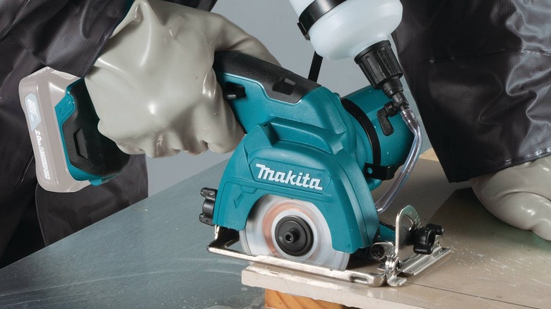 Makita tile/glass saw