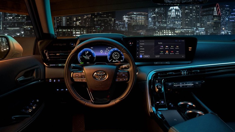 2024 Toyota Mirai interior dashboard