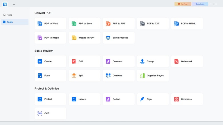 EaseUS Tools selection 