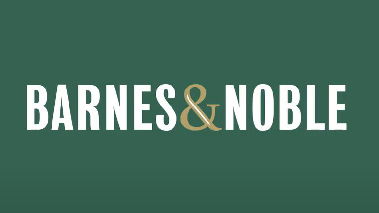 Barnes & Noble logo on green background