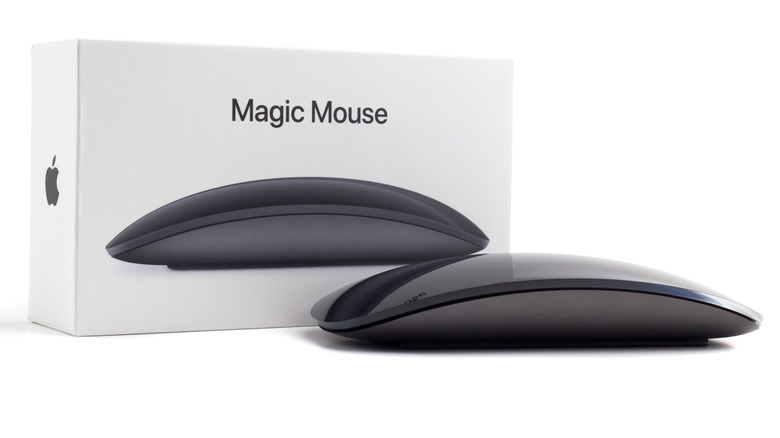 apple magic mouse and box