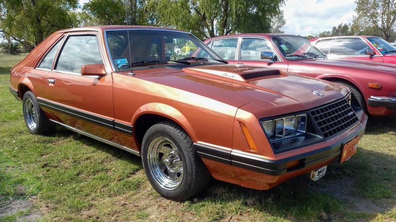 1982 Ford Mustang parked