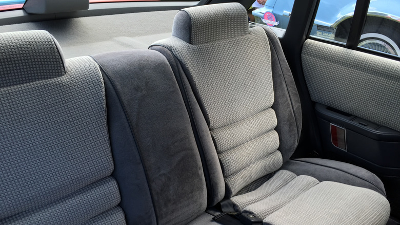 Dodge Lancer Shelby interior rear seats