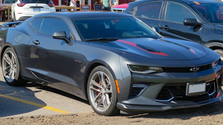 A 50th Anniversary 2017 Chevrolet Camaro SS.