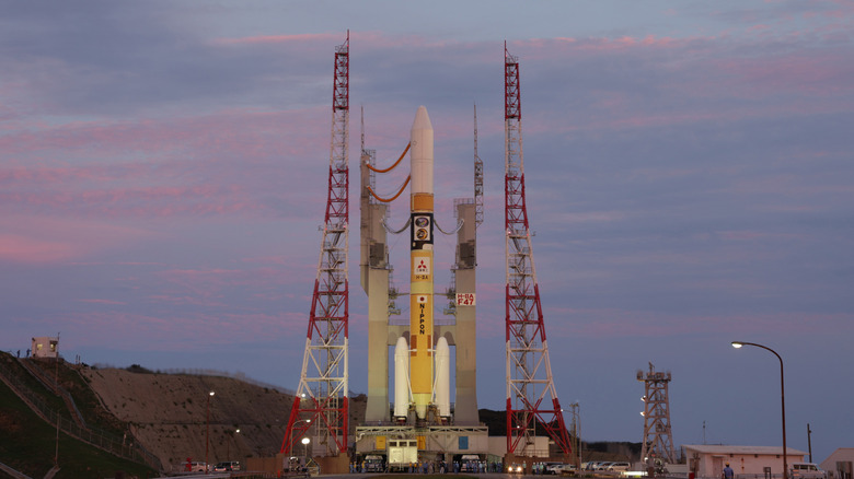 Rollout of the H-IIA Launch Vehicle