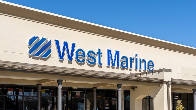 West Marine storefront