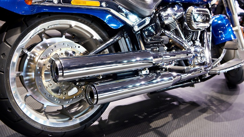 motorcycle exhaust