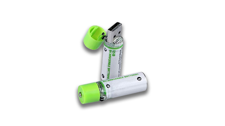 GreenEarth batteries with built-in USB connector