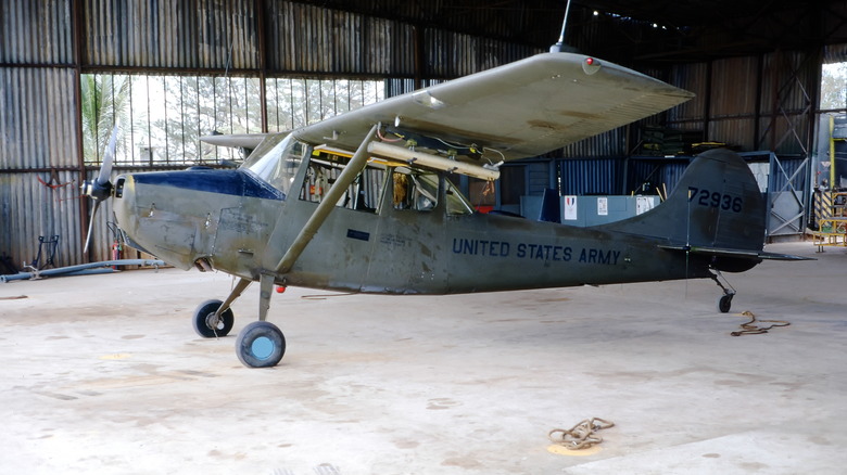 A US Army 0-1 Bird Dog