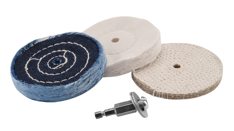 Ryobi Buffing and Polishing Wheel set