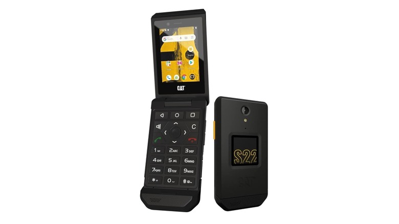 The Cat S22 Flip smartphone