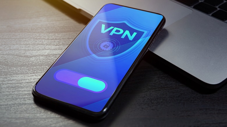 VPN on a smartphone