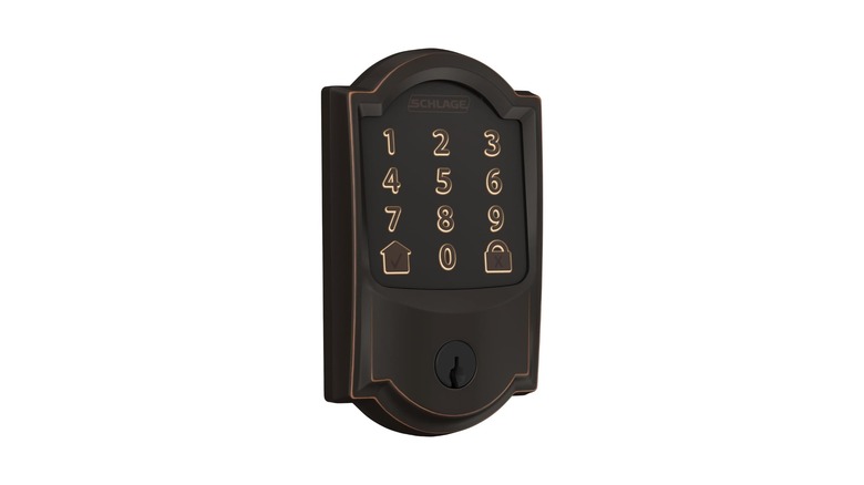 Schlage Encode in Aged Bronze color