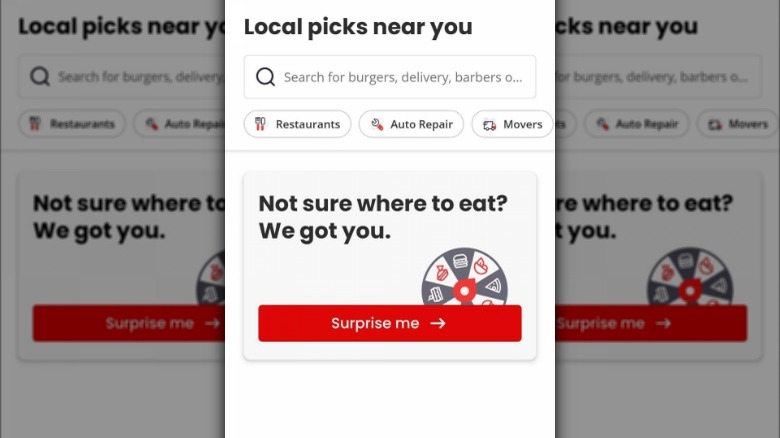 Yelp local picks