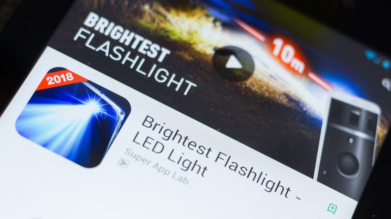 Flashlight app Google Play