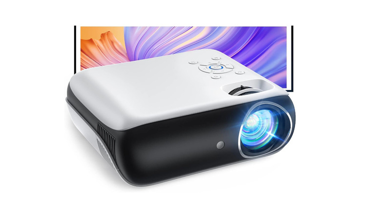 Happrun Portable Outdoor Movie Projector