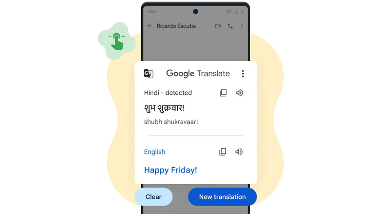 Google Translate app